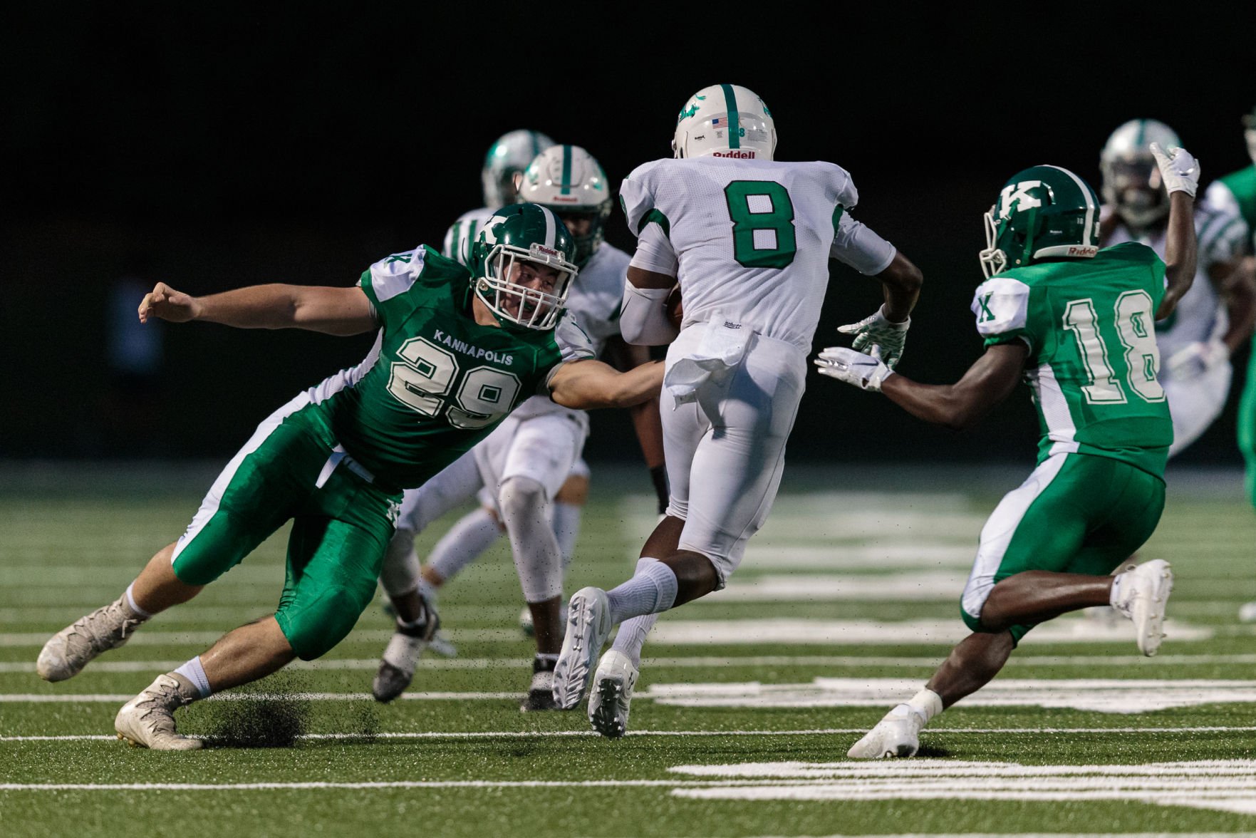 The A.L. Brown Wonders host the Gastonia Ashbrook Greenwave on a brand new field in their season opener.
